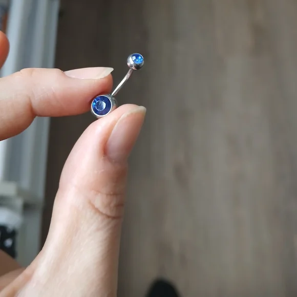 Colorful Belly Button Rings Set - Picture 4 of 6